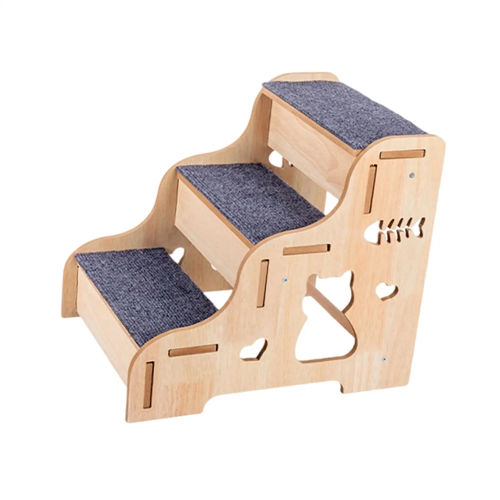 3-Step Grip Pet Stairs - Image 3